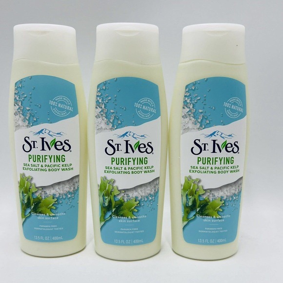 St. Ives Bath & Body 3 St Ives Purifying Sea Salt Pacific Kelp
